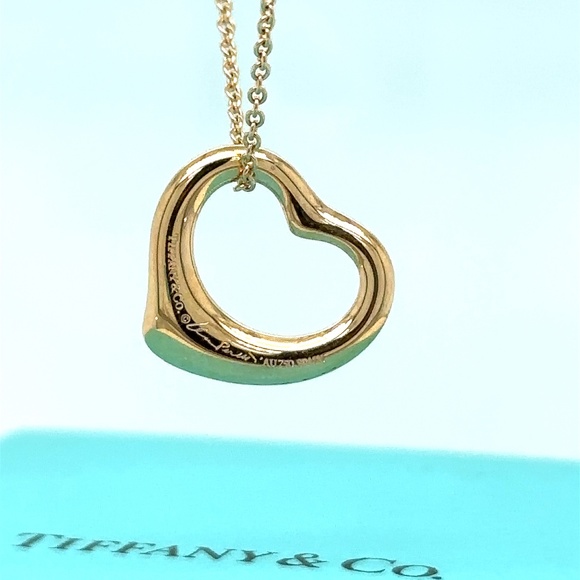 Tiffany & Co Open Heart Pendant - Picture 7 of 9